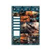 CADERNO 1 MATERIA CAPA DURA 80 FOLHAS AIR ATTACK SAO DOMINGOS - REF. 233390 - PACOTE COM 4 UNIDADES