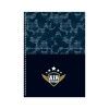 CADERNO 1 MATERIA CAPA DURA 80 FOLHAS AIR ATTACK SAO DOMINGOS - REF. 233390 - PACOTE COM 4 UNIDADES