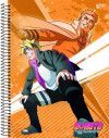 CADERNO 1 MATERIA CAPA DURA 80 FOLHAS BORUTO SAO DOMINGOS - REF. 233383 - PACOTE COM 4 UNIDADES
