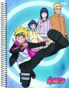 CADERNO 1 MATERIA CAPA DURA 80 FOLHAS BORUTO SAO DOMINGOS - REF. 233383 - PACOTE COM 4 UNIDADES