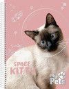 CADERNO 1 MATERIA CAPA DURA 80 FOLHAS MY PETS SAO DOMINGOS - REF. 233081 - PACOTE COM 4 UNIDADES