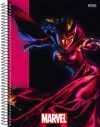 CADERNO 1 MATERIA CAPA DURA 80 FOLHAS MARVEL NOW SAO DOMINGOS - REF. 233191 - PACOTE COM 4 UNIDADES