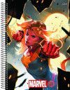 CADERNO 1 MATERIA CAPA DURA 80 FOLHAS MARVEL NOW SAO DOMINGOS - REF. 233191 - PACOTE COM 4 UNIDADES