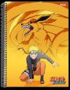 CADERNO 10 MATERIAS CAPA DURA 160 FOLHAS NARUTO SAO DOMINGOS - REF. 233317 - PACOTE COM 4 UNIDADES