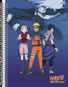 CADERNO 10 MATERIAS CAPA DURA 160 FOLHAS NARUTO SAO DOMINGOS - REF. 233317 - PACOTE COM 4 UNIDADES