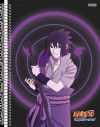CADERNO 10 MATERIAS CAPA DURA 160 FOLHAS NARUTO SAO DOMINGOS - REF. 233317 - PACOTE COM 4 UNIDADES