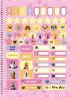 CADERNO 15 MATERIAS CAPA DURA 240 FOLHAS MY PETS SAO DOMINGOS - REF. 233083 - PACOTE COM 2 UNIDADES