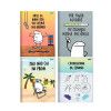 CADERNO BROCHURAO CAPA DURA 80 FOLHAS FLORK JANDAIA - REF. 73609 - PACOTE COM 5 UNIDADES