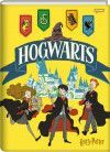 CADERNO BROCHURAO CAPA DURA 96 FOLHAS HARRY POTTER JANDAIA - REF. 65321 - PACOTE COM 5 UNIDADES