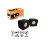 CAIXA DE SOM 3W MULTIMIDIA SPEAKER CUBE OEX - REF. SK102 - 1 UNIDADE