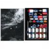 CADERNO 1 MATERIA CAPA DURA 80 FOLHAS NASA TILIBRA - REF. 30941 - PACOTE COM 4 UNIDADES