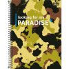 CADERNO 10 MATERIAS CAPA DURA 160 FOLHAS HIDE TILIBRA - REF. 29437 - PACOTE COM 4 UNIDADES