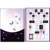 CADERNO 10 MATERIAS CAPA DURA 160 FOLHAS DAISY TILIBRA - REF. 33114 - PACOTE COM 4 UNIDADES