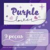 KIT PURPLE LOVER COM 9 PECAS FABER-CASTELL - REF. KIT/PURPLEL - 1 UNIDADE
