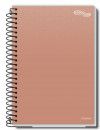 CADERNO ESPIRAL 1/4 200 FOLHAS ESSENCIALE CREDEAL - REF. 277249 - PACOTE COM 5 UNIDADES
