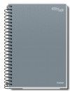 CADERNO ESPIRAL 1/4 200 FOLHAS ESSENCIALE CREDEAL - REF. 277249 - PACOTE COM 5 UNIDADES