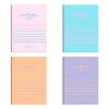 CADERNO BROCHURAO CAPA DURA 80 FOLHAS FLUOR MIX SOFT FORONI - REF. 6267 - PACOTE COM 5 UNIDADES