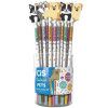 LAPIS PRETO HB REDONDO COM BORRACHA PETS CIS - PACOTE COM 24 UNIDADES - REF. 48.9108