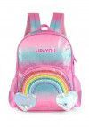 MOCHILA COSTA PAETE ARCO IRIS ROSA LUXCEL - REF. IS37811UP-RS - 1 UNIDADE