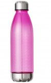GARRAFA 700ML PLASTICA COM TAMPA BRW - REF. GA0200 ROSA PASTEL - 1 UNIDADE