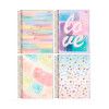 CADERNO 10 MATERIAS CAPA DURA 160FL LA CREME JANDAIA - REF. 69013 - PACOTE COM 4 UNIDADES