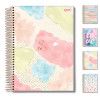 CADERNO 10 MATERIAS CAPA DURA 160FL LA CREME JANDAIA - REF. 69013 - PACOTE COM 4 UNIDADES