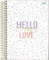 CADERNO 1 MATERIA CAPA DURA 80FL LA CREME JANDAIA - REF. 69016 - PACOTE COM 4 UNIDADES