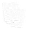 BLOCO PARA CADERNO 48FL SMART BRANCO DAC - REF. 1833RE - PACOTE COM 10 UNIDADES