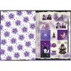 CADERNO BROCHURA CAPA DURA 1/4 WANDINHA 80 FOLHAS TILIBRA - REF. 34837 - PACOTE COM 5 UNIDADES