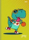 CADERNO BROCHURAO CAPA DURA 80 FOLHAS SAURUS SAO DOMINGOS - REF. 223076 - PACOTE COM 5 UNIDADES