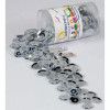 LANTEJOULA 2G 10MM LANTECOR - REF. PRATA - PACOTE COM 12 UNIDADES