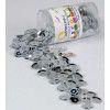 LANTEJOULA 3G 6MM LANTECOR - REF. PRATA - PACOTE COM 12 UNIDADES
