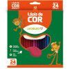 LAPIS 24 CORES SEXTAVADO LEO E LEO - REF. 4449 - PACOTE COM 6 UNIDADES