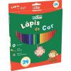 LAPIS 24 CORES SEXTAVADO LEO E LEO - REF. 4449 - PACOTE COM 6 UNIDADES