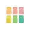 BORRACHA COLOR TREND PASTEL LEO E LEO - REF. 72203 - PACOTE COM 24 UNIDADES