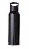 GARRAFA 600ML ALUMINIO COM TAMPA BRW - REF. GA0160 PRETO - 1 UNIDADE