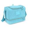 LANCHEIRA COM ALCA CRINKLE TURQUESA LUXCEL - 1 UNIDADE - REF. LA51682UP-TQ