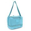 LANCHEIRA COM ALCA CRINKLE TURQUESA LUXCEL - 1 UNIDADE - REF. LA51682UP-TQ