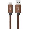 CC300 CABO DE COURO MICRO USB (RISTRETTO) - 1 UNIDADE