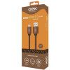 CC300 CABO DE COURO MICRO USB (RISTRETTO) - 1 UNIDADE