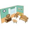 MOVEIS E AMBIENTE P/BONECAS MADEIRA 156 A - SALA 1 UNIDADE