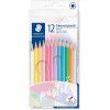 LAPIS 12 CORES TONS PASTEIS STAEDTLER - REF. 146 C12 PA - PACOTE COM 5 CAIXAS