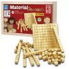 MATERIAL DOURADO MADEIRA 111 PECAS COLUNA - REF. 790701 - 1 UNIDADE