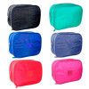 ESTOJO BOX 2 ZIPERES AZUL YEPP - 1 UNIDADE