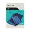 CARBONO AZUL FILME BAZZE - REF. 900067 - PACOTE COM 100 FOLHAS