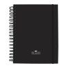 CADERNO SMART COLEGIAL COM FOLHAS E DIVISÓRIAS REPOSICIONÁVEIS DAC ALL BLACK – REF. 4141 – 1 UNIDADE 