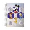 CADERNO SMART COLEGIAL DISNEY 100 COLEÇÃO ESPECIAL COM 80 FOLHAS REPOSICIONÁVEIS 90G – REF. 4047 – 1 UNIDADE