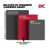 CADERNO SMART COLEGIAL COM FOLHAS E DIVISÓRIAS REPOSICIONÁVEIS DAC ENJOY – REF. 4167 – 1 UNIDADE