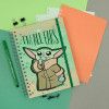 CADERNO SMART COLEGIAL COM FOLHAS E DIVISÓRIAS REPOSICIONÁVEIS LUCAS FILM STAR WARS MANDALORIAN – REF. 4215 – 1 UNIDADE