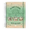 CADERNO SMART MINI COM FOLHAS E DIVISÓRIAS REPOSICIONÁVEIS LUCAS FILM STAR WARS MANDALORIAN – REF. 4216 – 1 UNIDADE